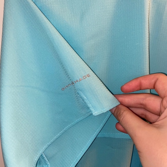 Columbia PFG Light Blue Women’s T-Shirt L -SOLD - Picture 9 of 13